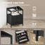 40cm W Metal Bedside Table-370709297