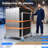 Portable Rolling Dolly, Folding Drywall Cart 1102lbs Load Stage Panel Dolly with Swivel Casters Lockable, for 4X4 ft and 4X8 ft Stage Platforms Fits 6 to 10 Panels Units