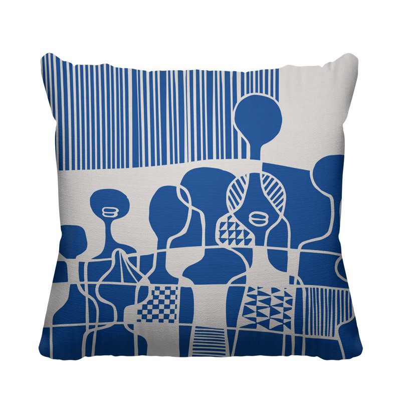 Housse de coussin et insert Ori Oudtoor, L 17 po x H 17 po, Bleu ciel