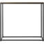 Console de 31 pouces (style industriel moderne, design rétro, bureau, salon, mobilier de bureau, brun)
