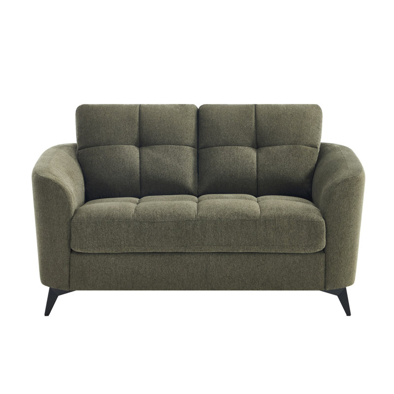 Rozalin Linen Sofa, 2, Green