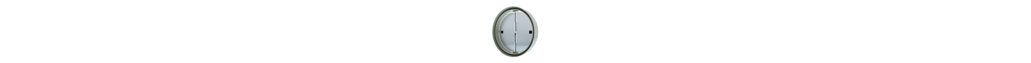 Core Low-Profile Round Damper Range Hood Duct Accessory