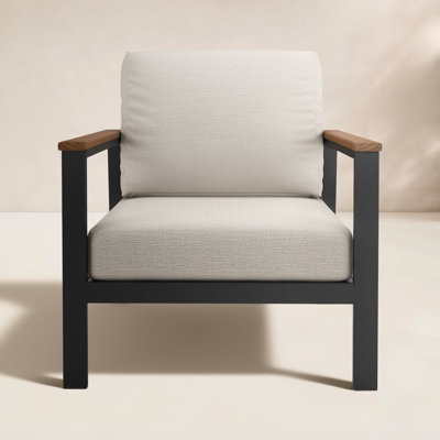 Townsend Outdoor Patio Lounge Chair with Sunbrella® Cushions