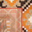 Tapis intérieur / extérieur à motif géométrique rouille / noir Northpoint-616014261