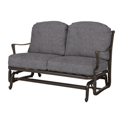 Bel Air Loveseat Glider wih Sunbrella Cushions