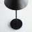 Lumos Rechargeable Cordless LED Metal Shade Table Lamp 14 in. in Black-171202536-171202542-171202539
