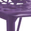 Chaises de salle à manger d'extérieur en aluminium Rabia, chaise d'appoint à découpes florales modernes pour patio, jardin et balcon, meubles de salle à manger empilables en métal, résistant à la rouille et aux rayons UV, entièrement assemblé-46848445-89633896