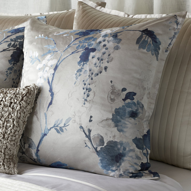 Jardin Fleur Euro Throw Pillow