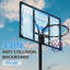 Panier de basketball réglable en hauteur