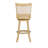 Avdija Rustic Upholstered Driftwood Swivel Bar Stool-1930783637-1930783643