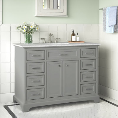 Ensemble de meuble-lavabo simple de 48 po Hermes