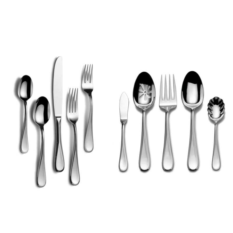 Mikasa Bravo 20-Piece 18/10 Stainless Steel Flatware Set , Service for 4