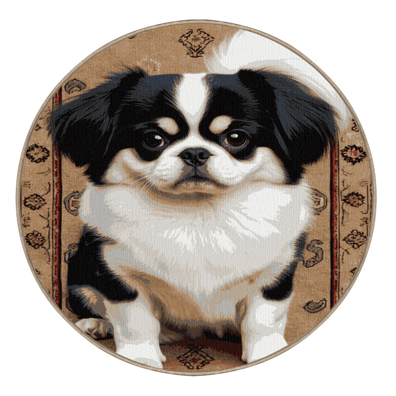  Tapis japonais lavable, Rond 4 pi