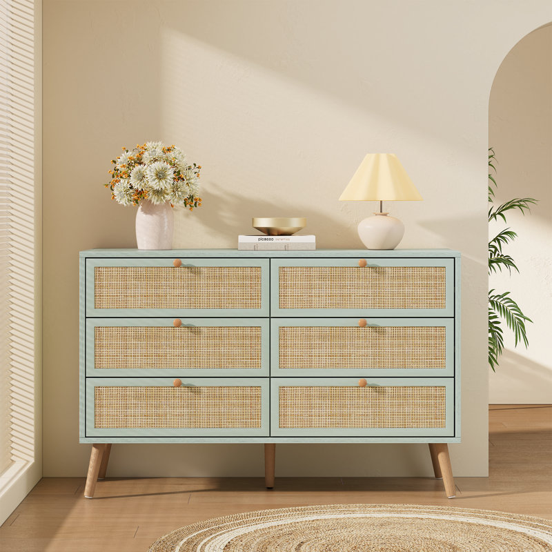 Commode 6 tiroirs Boho