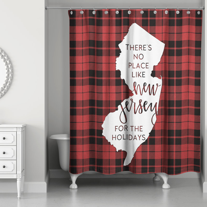 Il n’y a pas de place comme new jersey pour le rideau de douche à la fois fêtes Brianne
