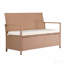 Banc de rangement extérieur Pe Rattan 70gal Deck Box