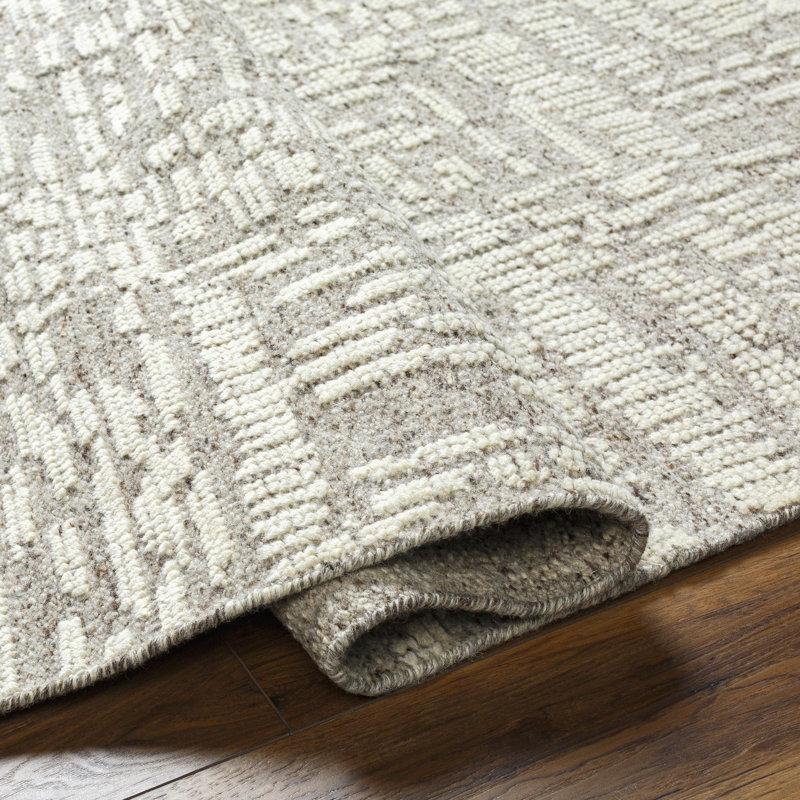 Rectangle Tunus Wool Area Rug, Rectangle 2' x 3'