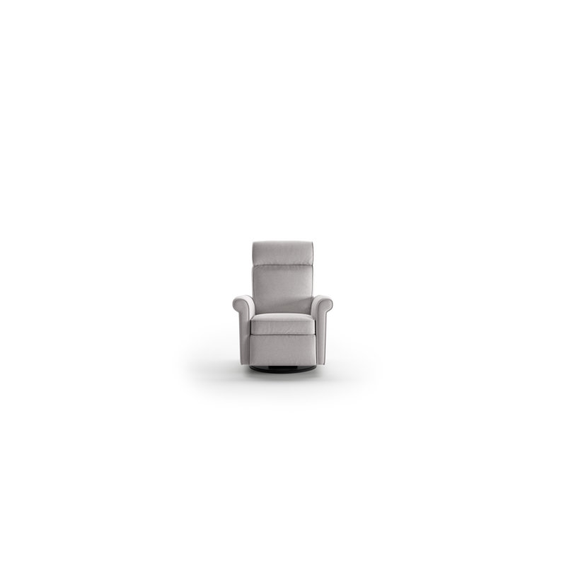 Rolled Recliner - Power & Battery, Light Gray