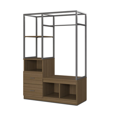 Banc à bagages pour garde-robe