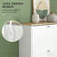 Petite armoire de rangement, armoire de rangement pour chaussures, armoire de rangement dissimulée pour chaussures
