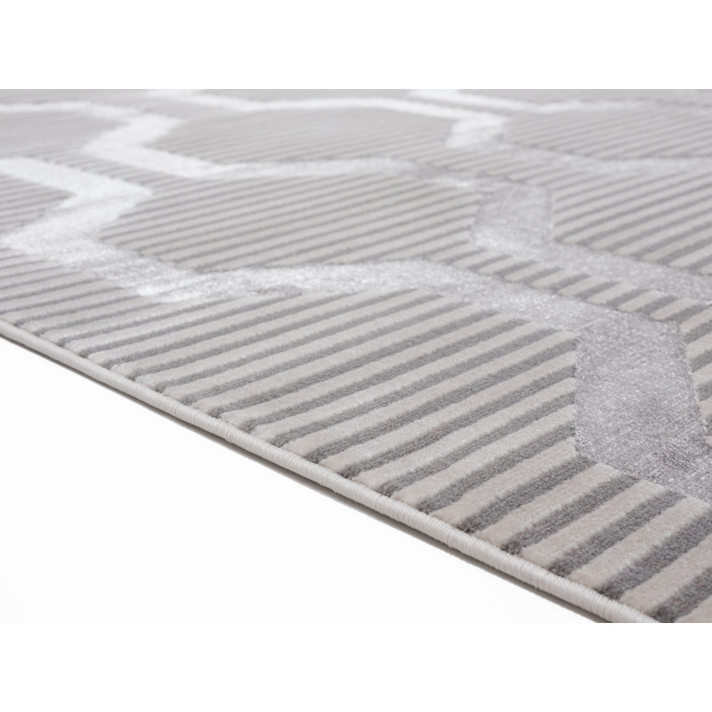 Tapis taupe Natchitoches, Rectangle 7 pi 9 po x 9 pi 9 po