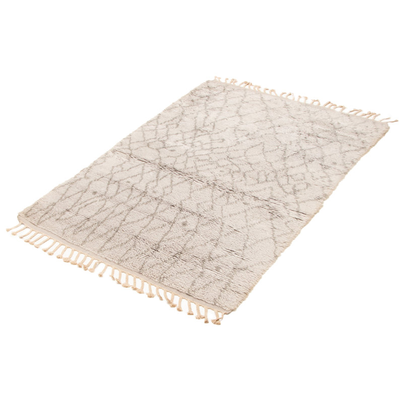 Tapis gris Tangier 4 pi 11 po x 8 pi 1 po