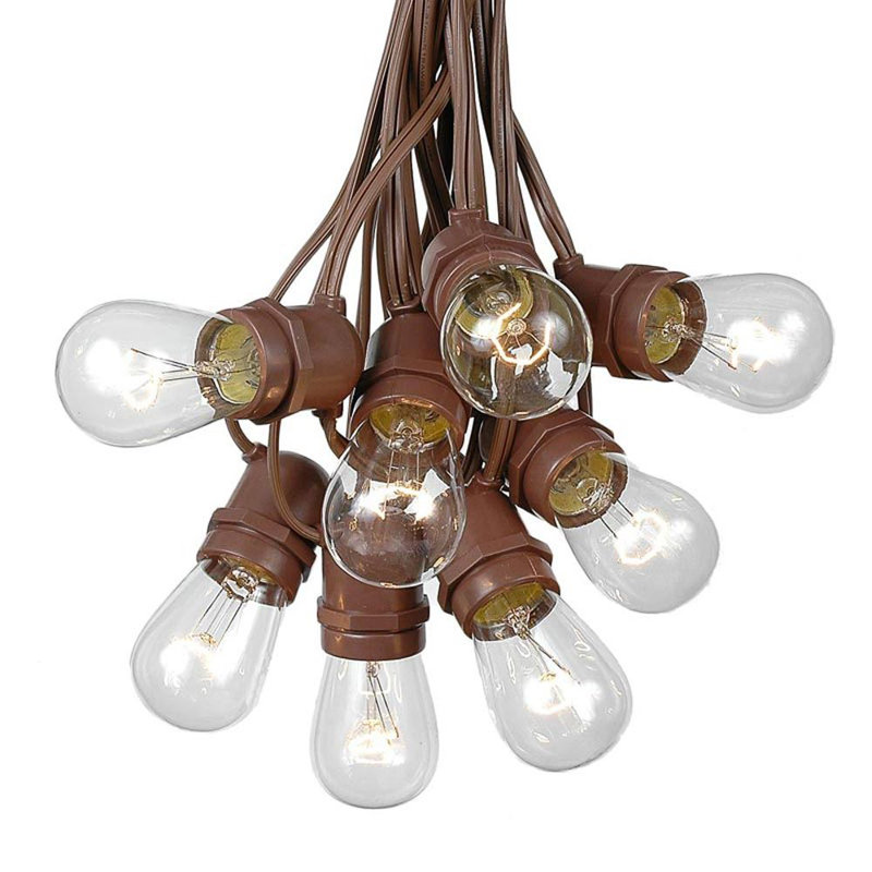 Guirlandes d’extérieur 330 pi. 165-Light, Brun