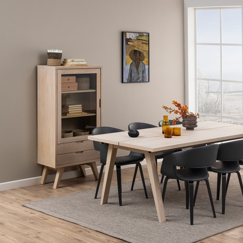 Montgomeryville Display Cabinet, White Oak