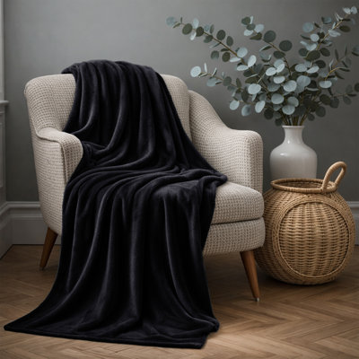 Luxury Double-Sided Mink Flannel Fleece Throw Blanket