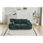 Canapé moderne en mousse à mémoire de forme compressée, grands canapés modulaires à 2 places pour le salon, canapé modulaire Cloud pour animaux de compagnie, tissu en velours côtelé, causeuse très profonde, sans assemblage avec coussins, vert-1898573638