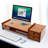 Narx Bamboo Desktop Monitor Stand with Storage Drawer