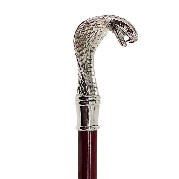 Design Toscano Cobra Walking Stick Single Point Cane & Reviews ...