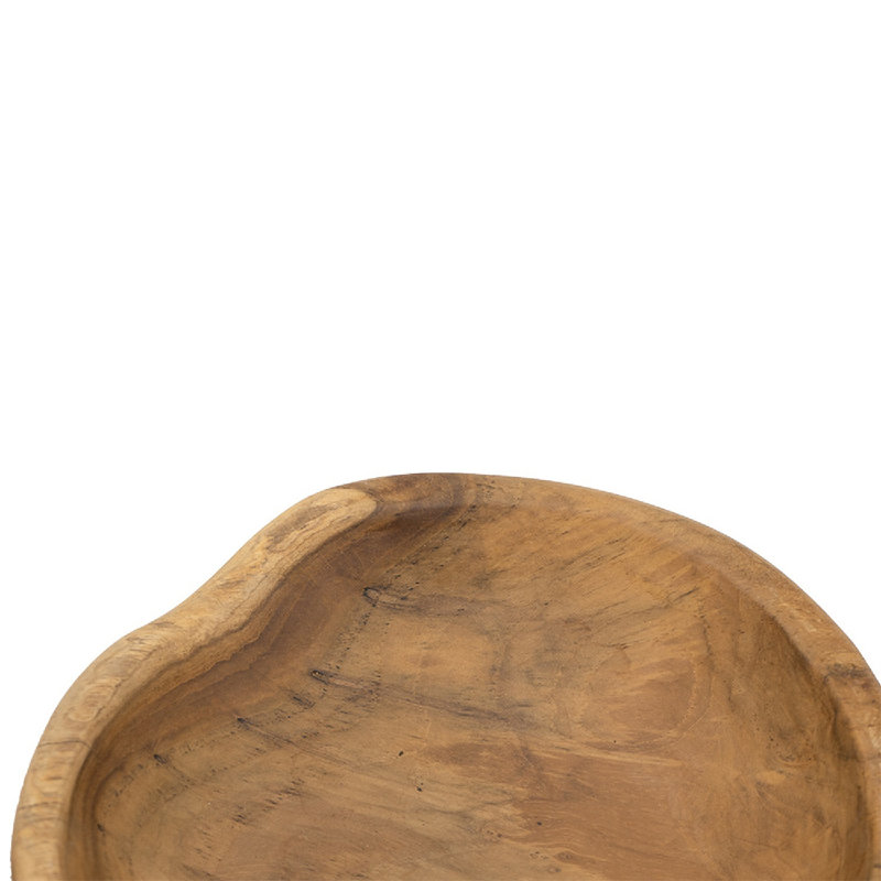 Bol décoratif en bois massif Arnedra - ensemble de 3