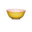 KitchenCraft Bright Yellow Floral Ceramic Bowls