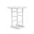3-Piece HDPE Bar-Height Patio Set, 42.1" Square High Top Pub Table With Umbrella Hole + 2 Bar Stools With Cup Holders, All-Weather Outdoor Bistro Set-488914087