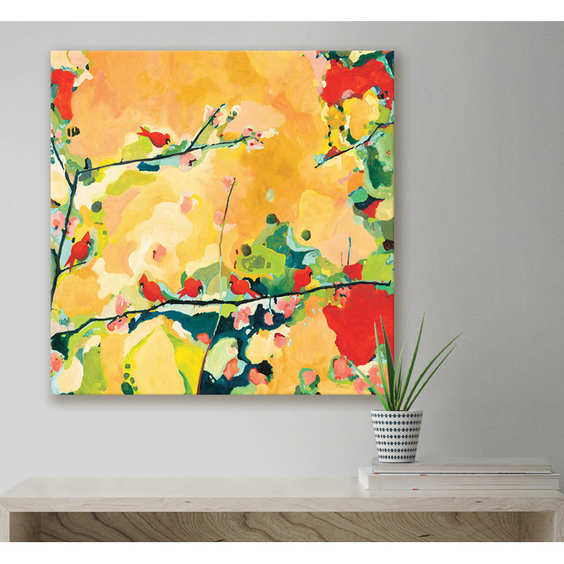 «Cardinals», reproduction, Canevas, H 48 po x l 48 po
