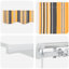 Brayden Studio Polyester Cover Retractable Door / Window Awning-2146976343-2146976346