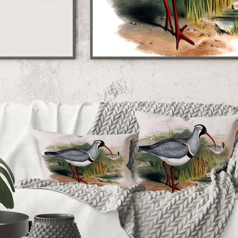Housse et insert de coussin carré Countryside Animals VI, 18" x 18"