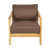Brown Cushion/Teak Frame selected