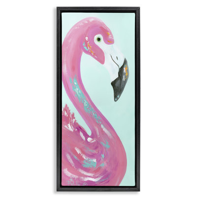 «Odd Flamingo Portrait Floater» par Estelle Grengs