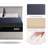 Egohome 12" Firm Copper Infused Gel Memory Foam Mattress - Usa Made-94365172-126096423
