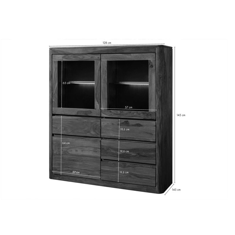 Toronto 128cm Sideboard