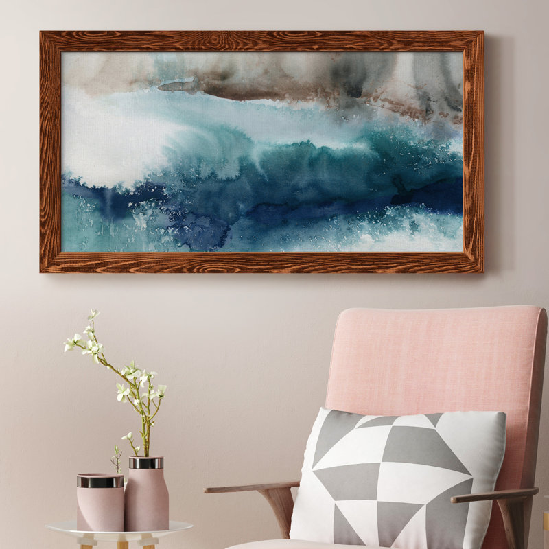 Shifting Shores - Peinture sur toile encadrée, Érable