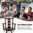 Swivel Solid Wood Counter Stool