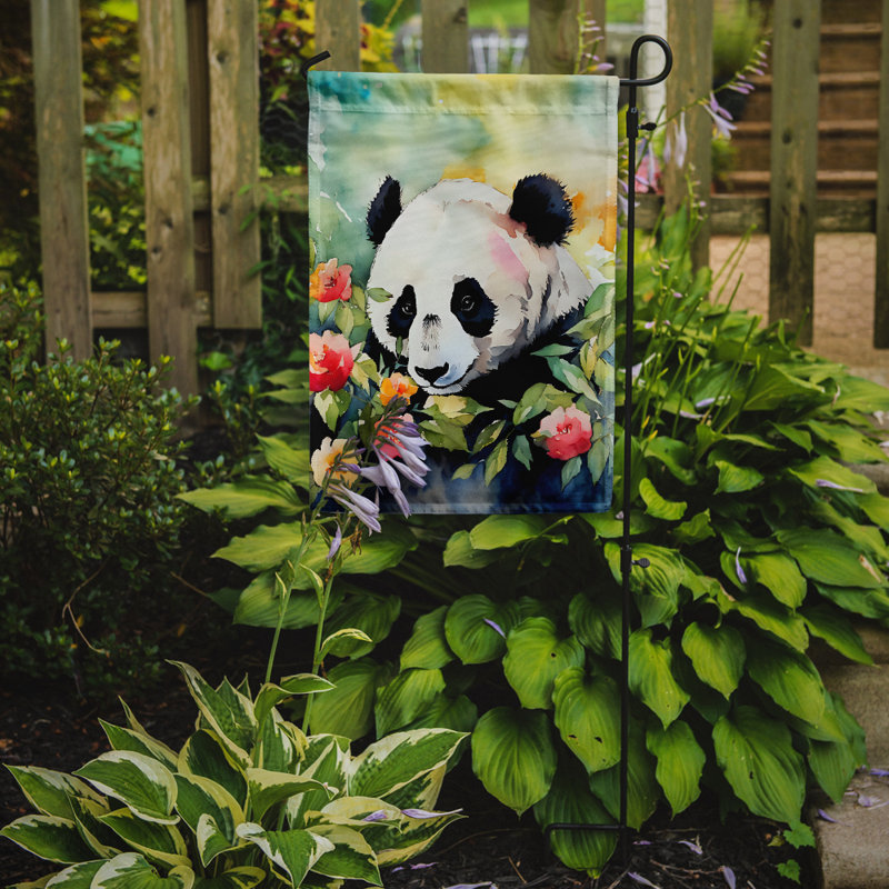 Drapeau de jardin en polyester double face H 15,5 po x l 11,25 po