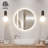 Naliyah Round Wall Mirror-1160735556