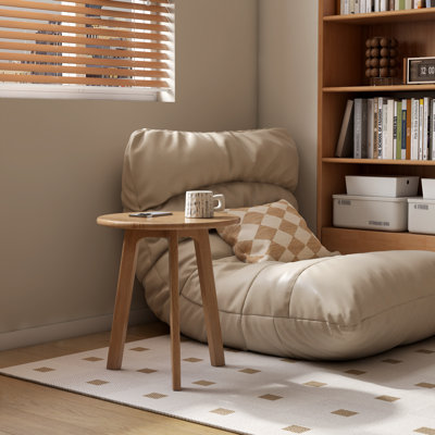 Solid Oak Side Table-Oak
