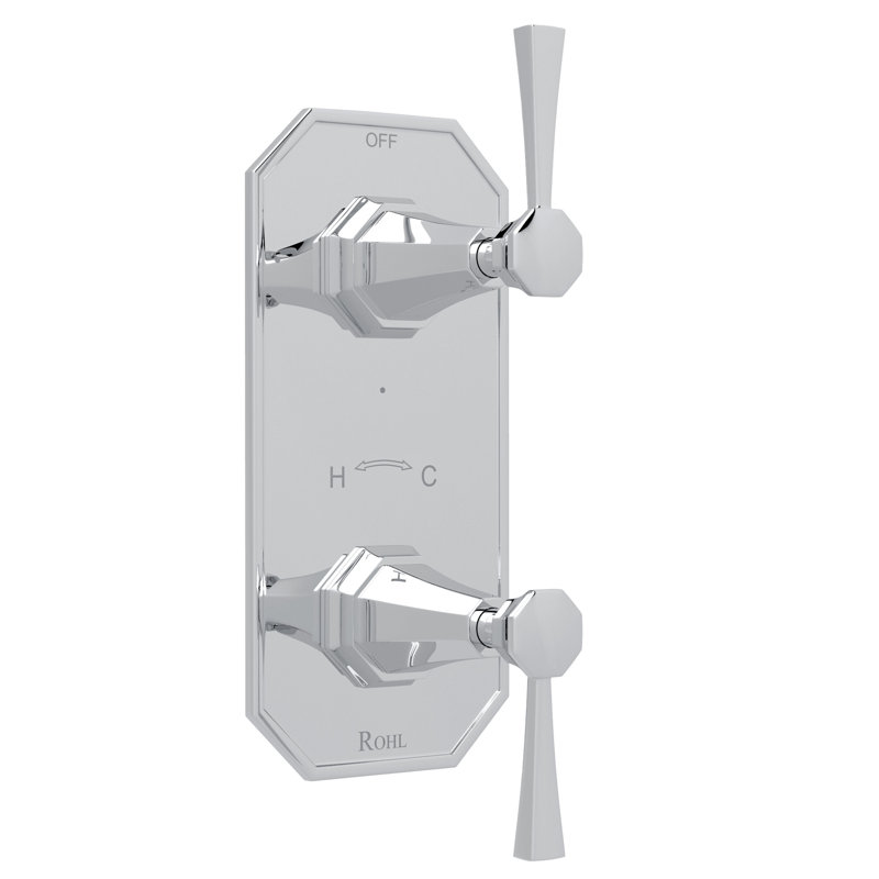 Deco™ 4" x 8.5" Faucet Trim, Polished Chrome