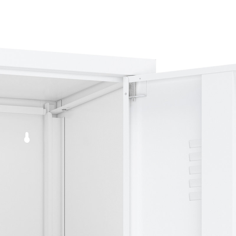 Armoire de rangement pour bureau personnel, Blanc