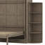 Lit escamotable avec armoire murale cachée-1413165098